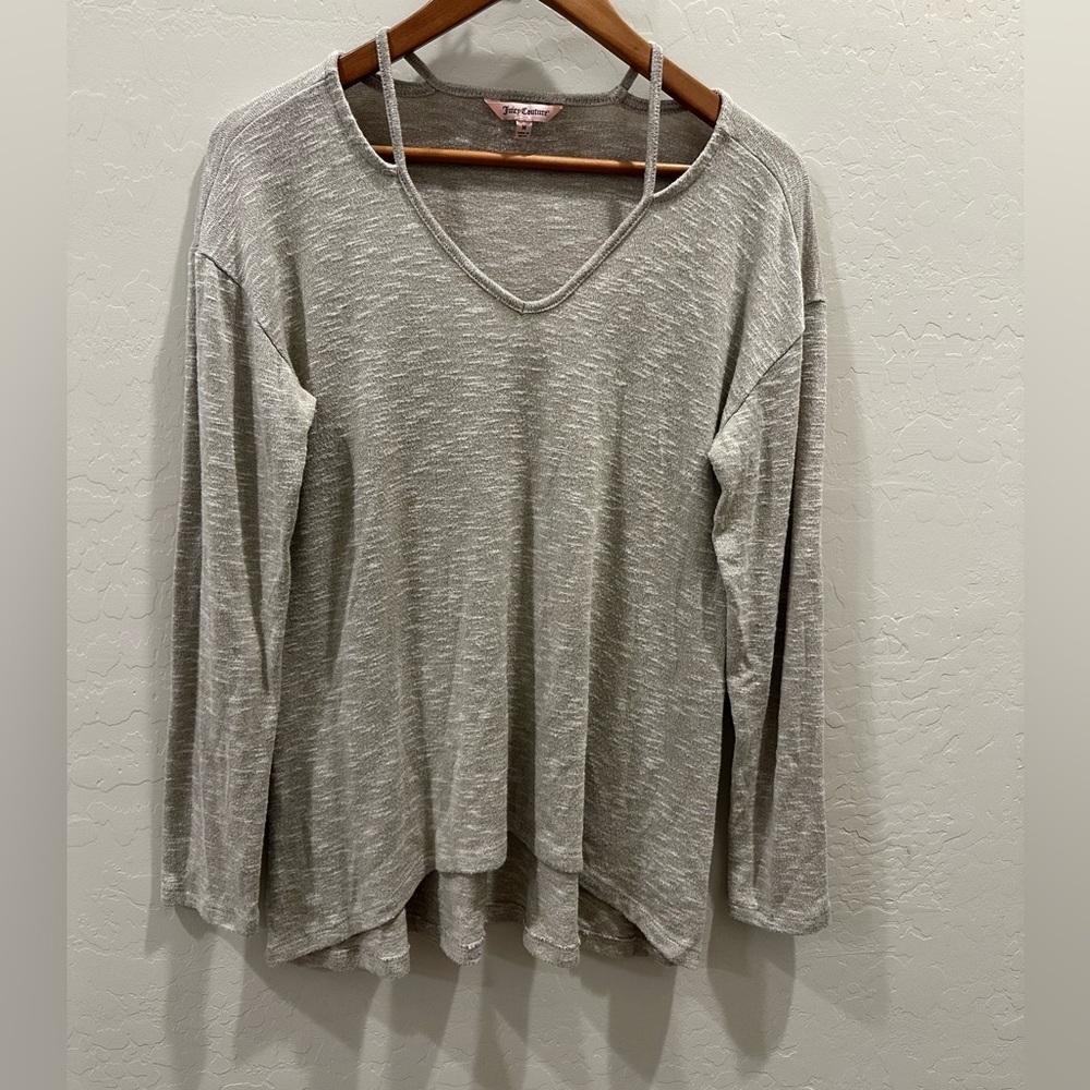 Juicy Couture beige long sleeve size medium